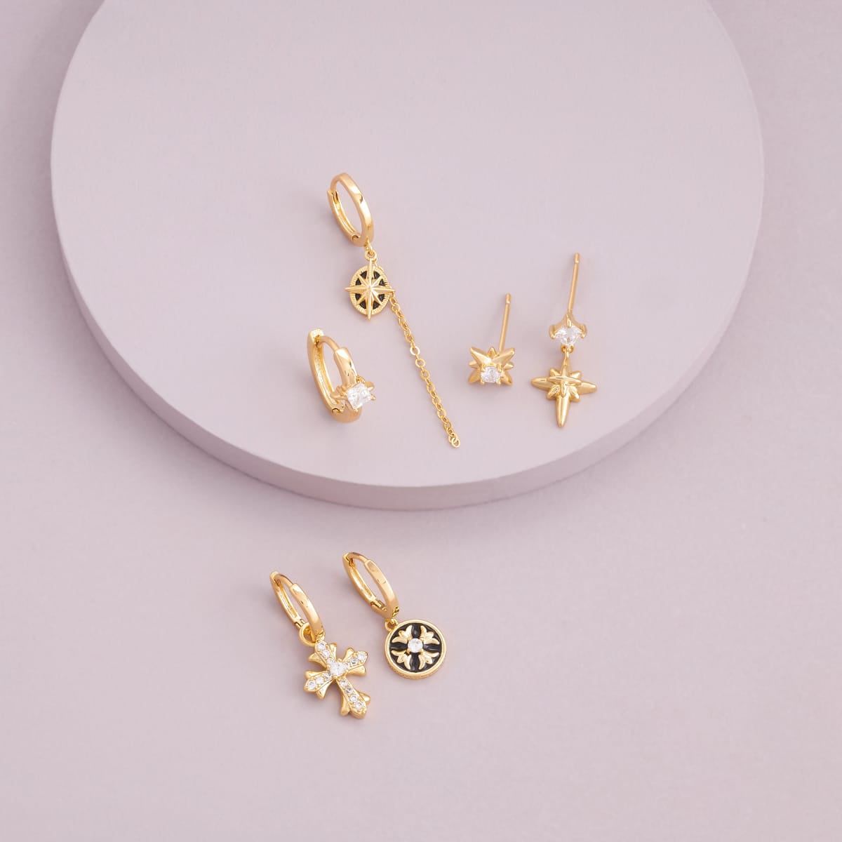 Trendy Zircon Earring Trendy Earring 203864