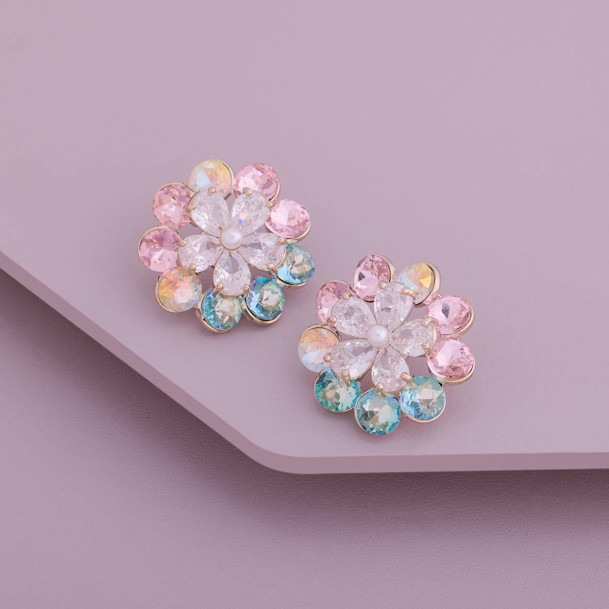 Trendy Zircon Earring Trendy Earring 200104