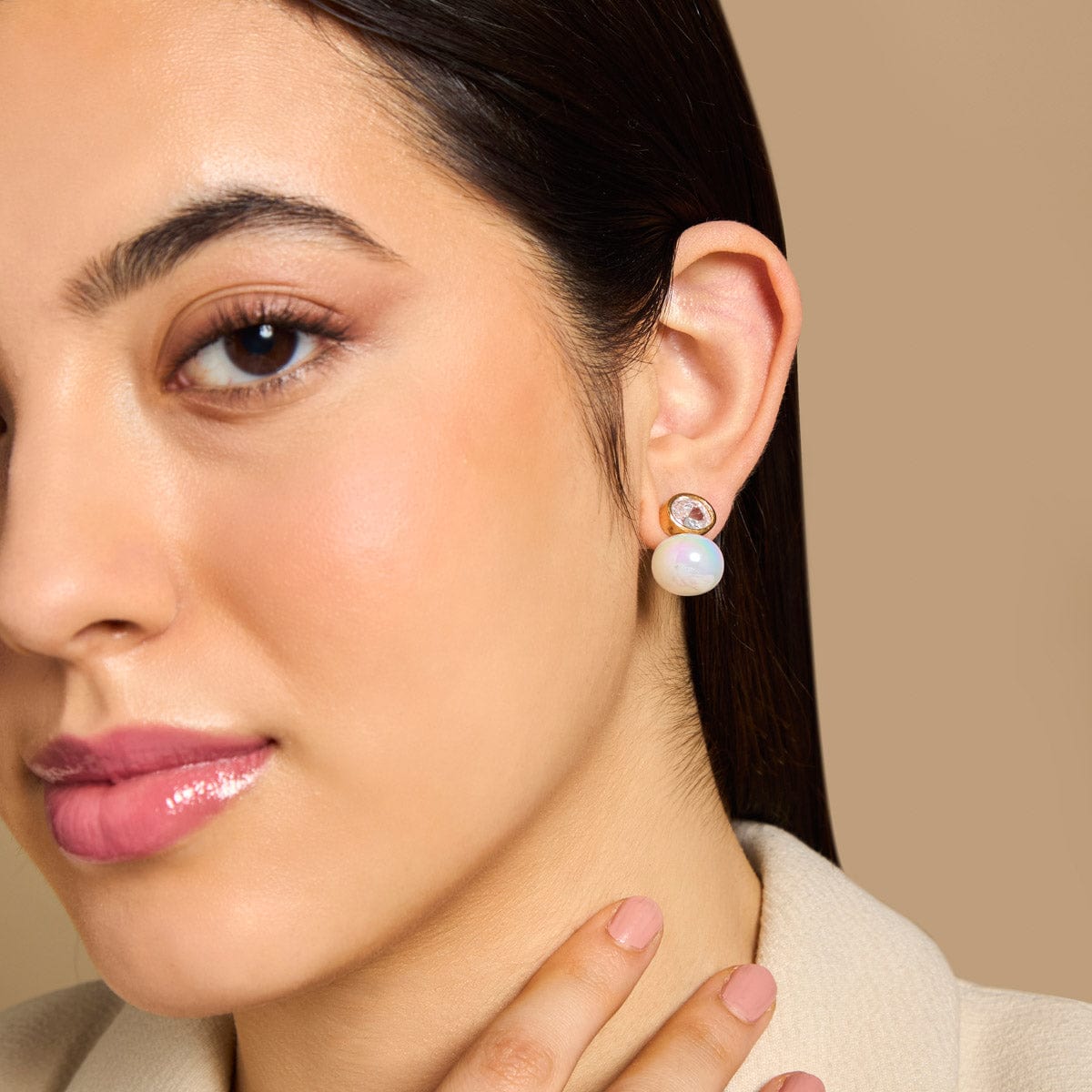 Trendy Zircon Earring Trendy Earring 171729