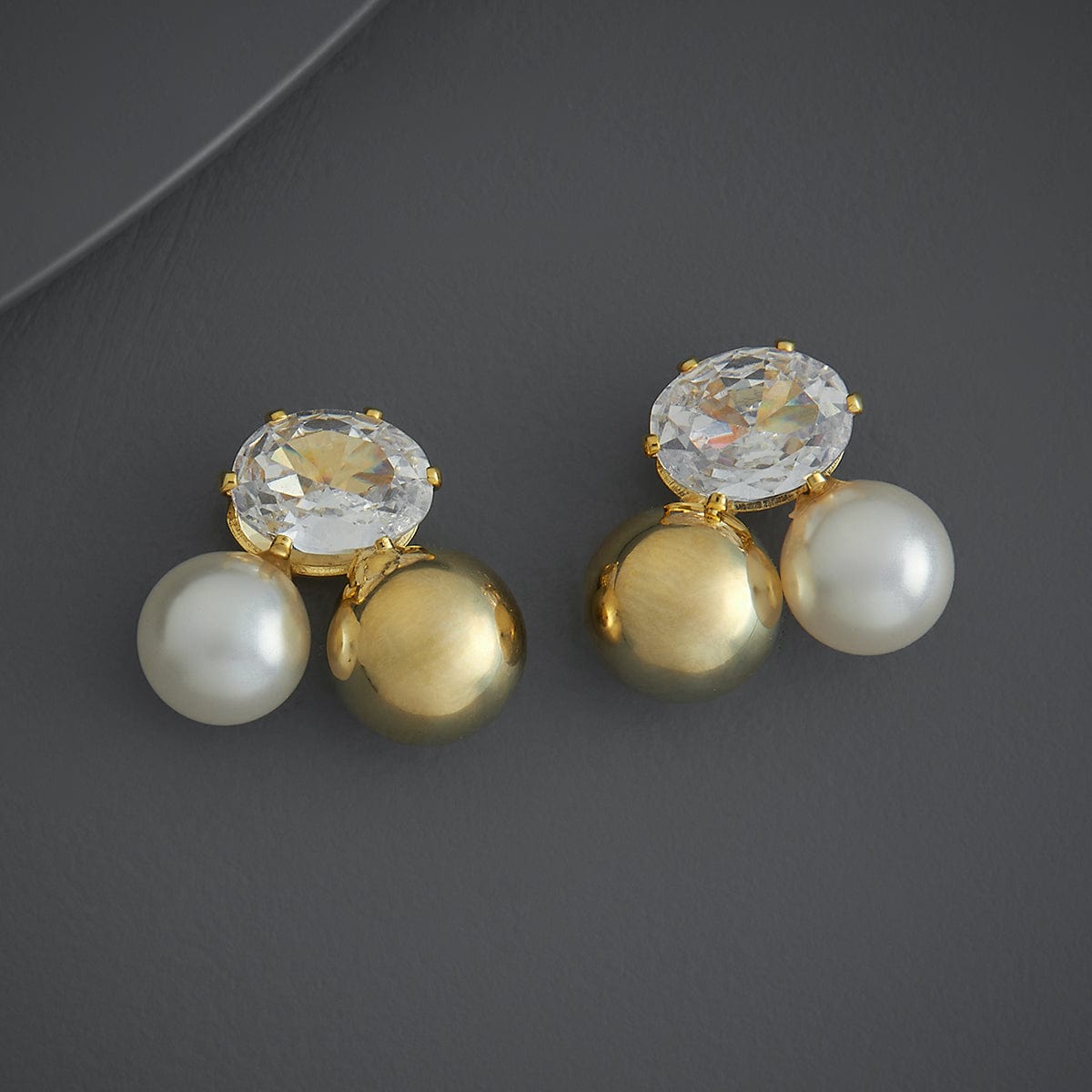 Trendy Zircon Earring Trendy Earring 186135