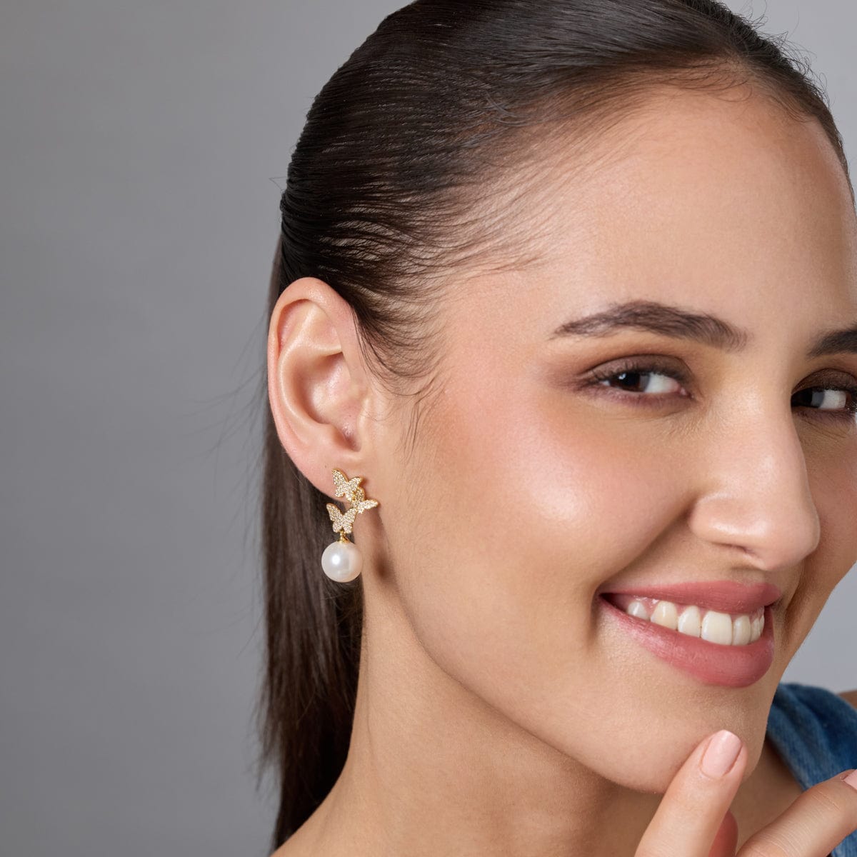 Trendy Zircon Earring Trendy Earring 190105