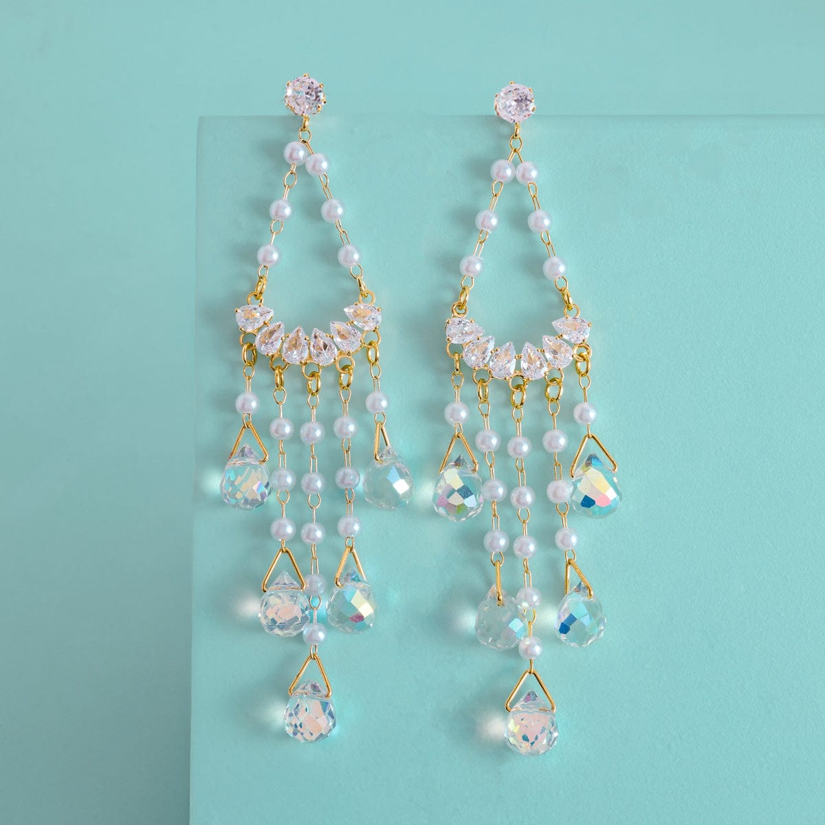 Trendy Zircon Earring Trendy Earring 195626