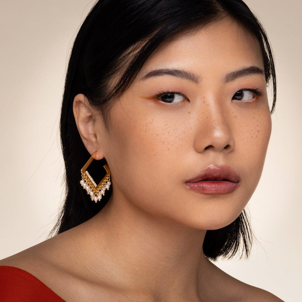 Trendy Zircon Earring Trendy Earring 195653