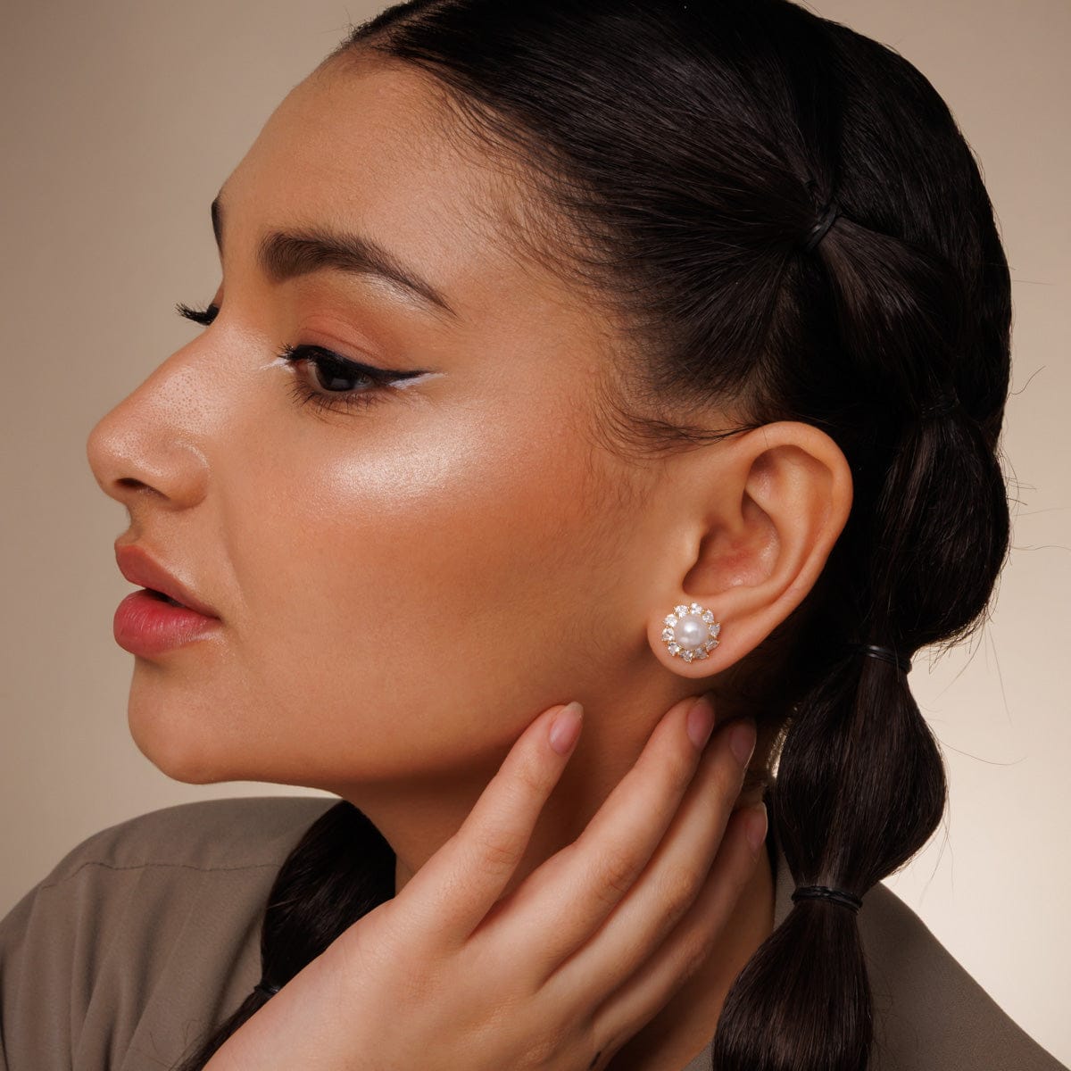 Trendy Zircon Earring Trendy Earring 196179