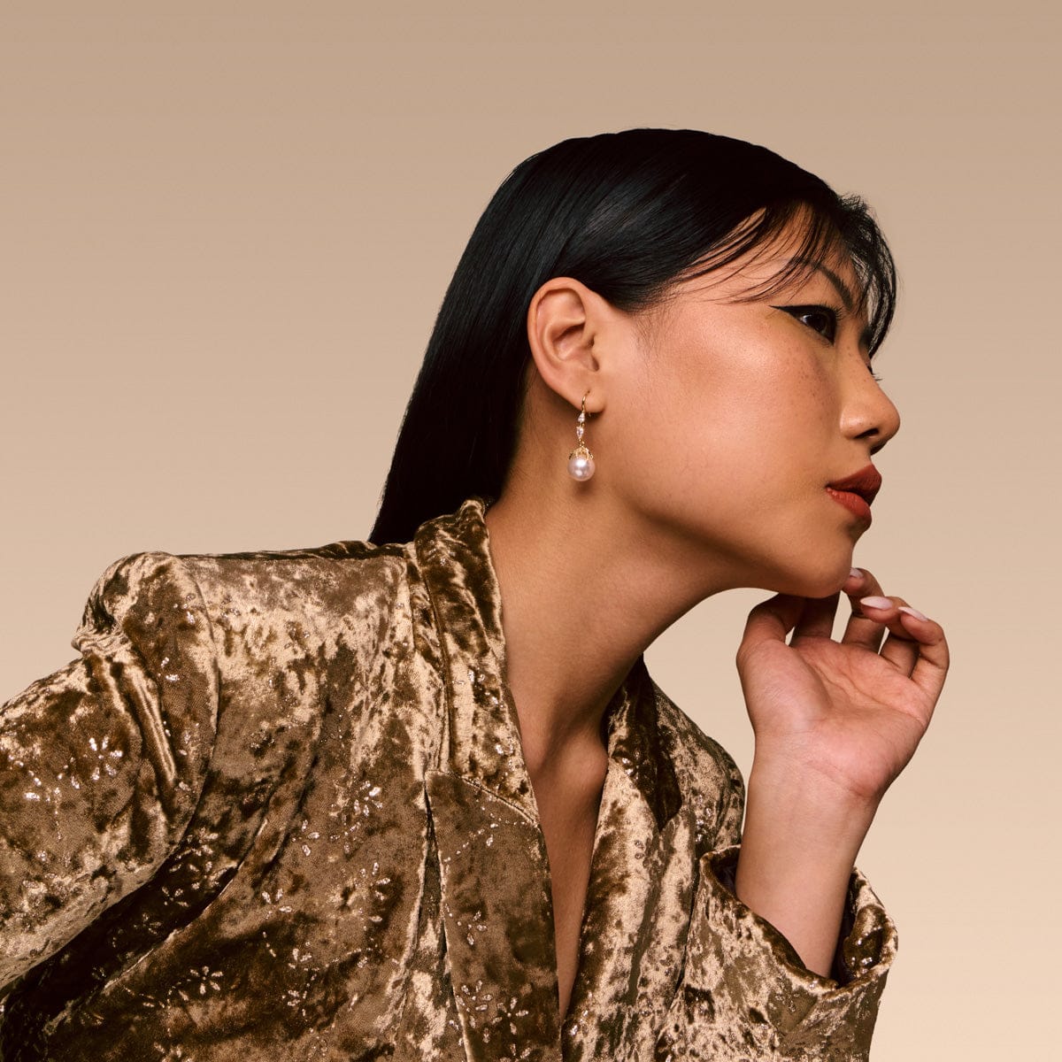 Trendy Zircon Earring Trendy Earring 198337