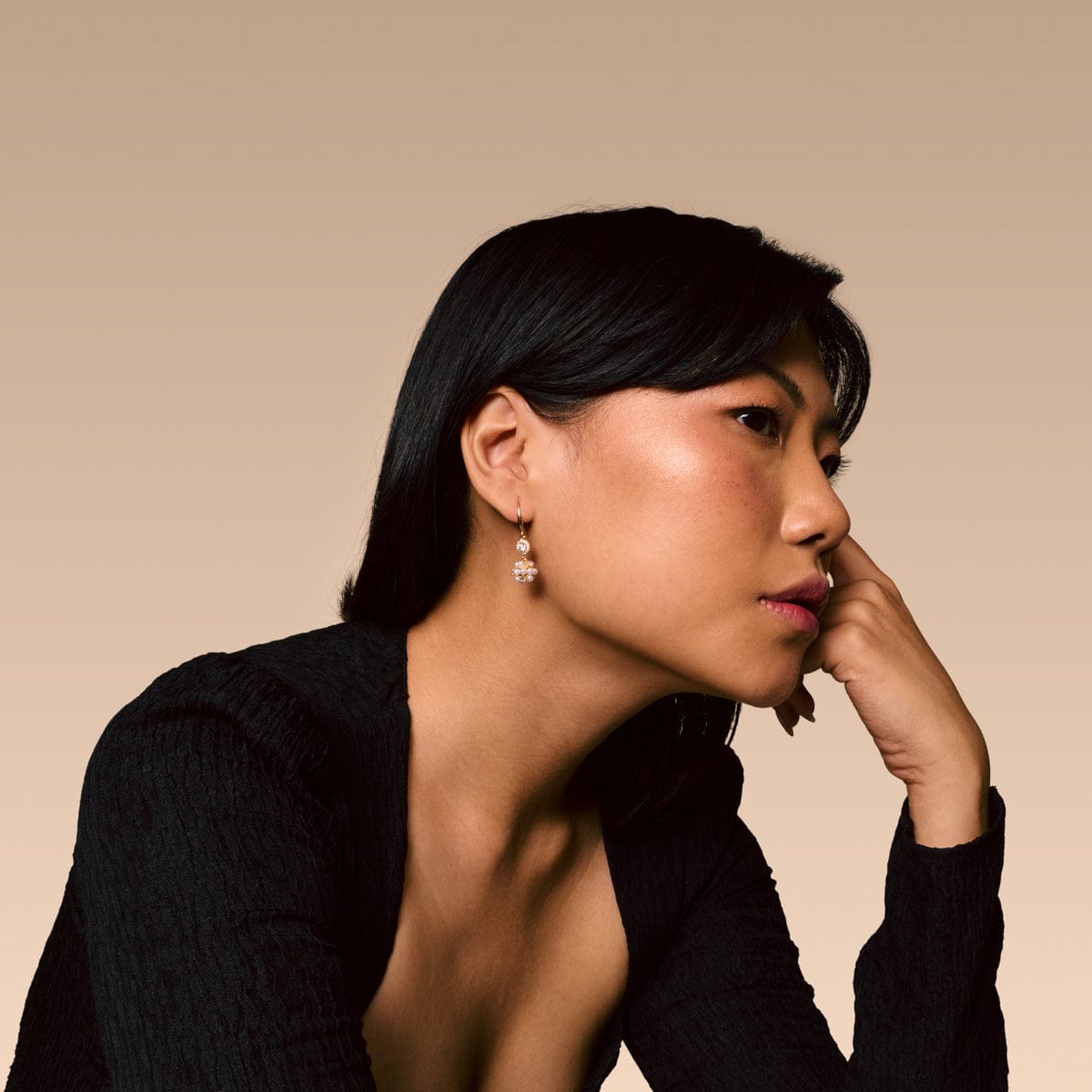 Trendy Zircon Earring Trendy Earring 198343