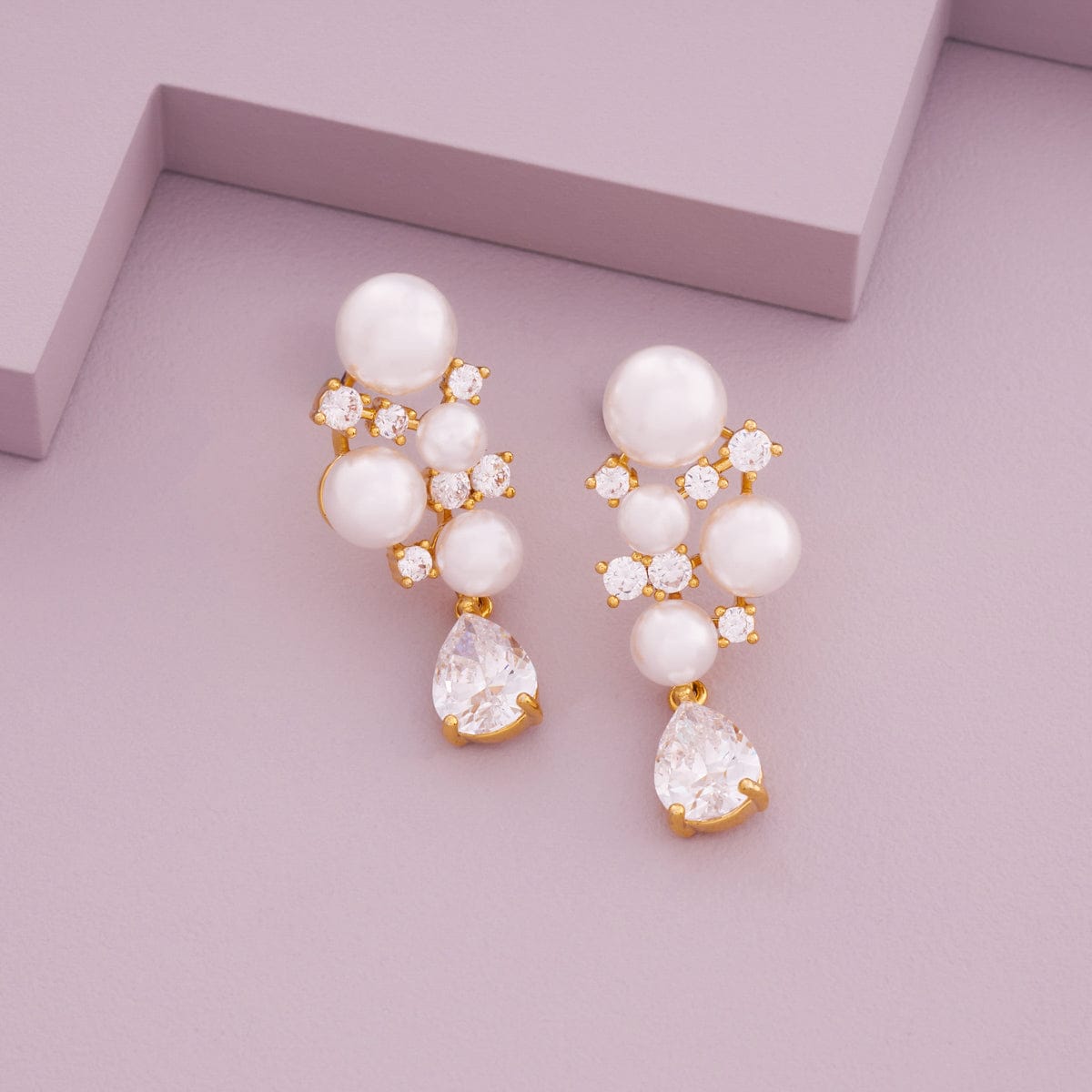 Trendy Zircon Earring Trendy Earring 198394