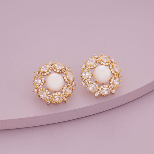 Trendy Zircon Earring Trendy Earring 198444