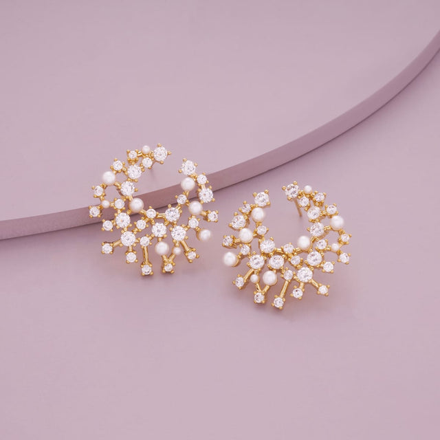 Trendy Zircon Earring Trendy Earring 198445