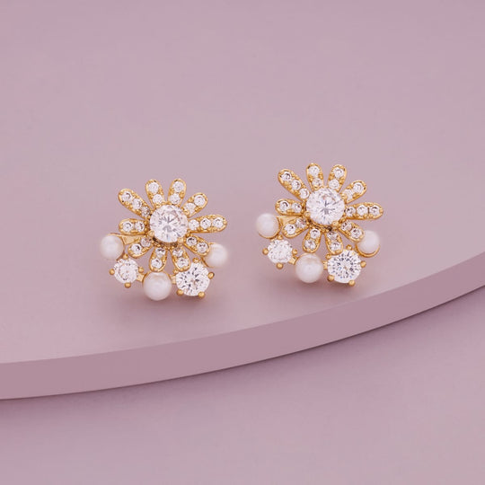 Trendy Zircon Earring Trendy Earring 198446