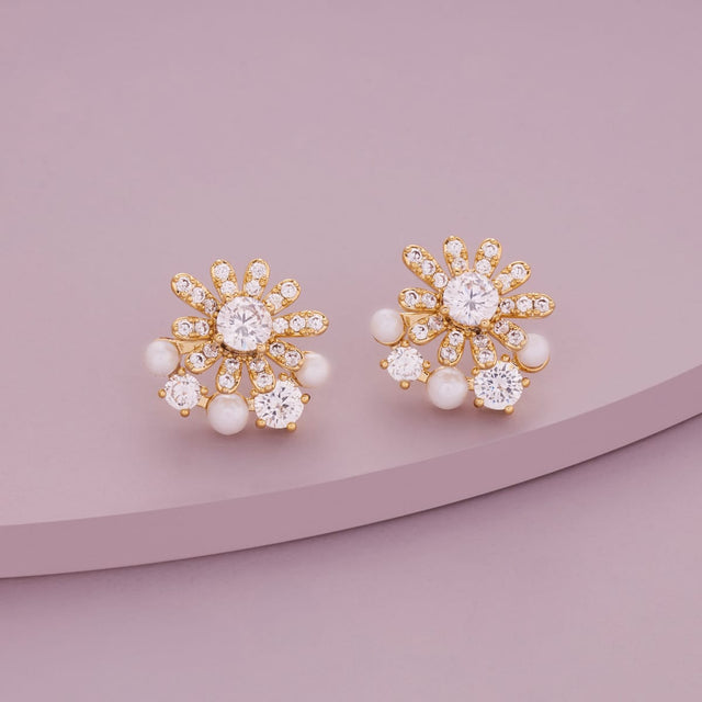 Trendy Zircon Earring Trendy Earring 198446