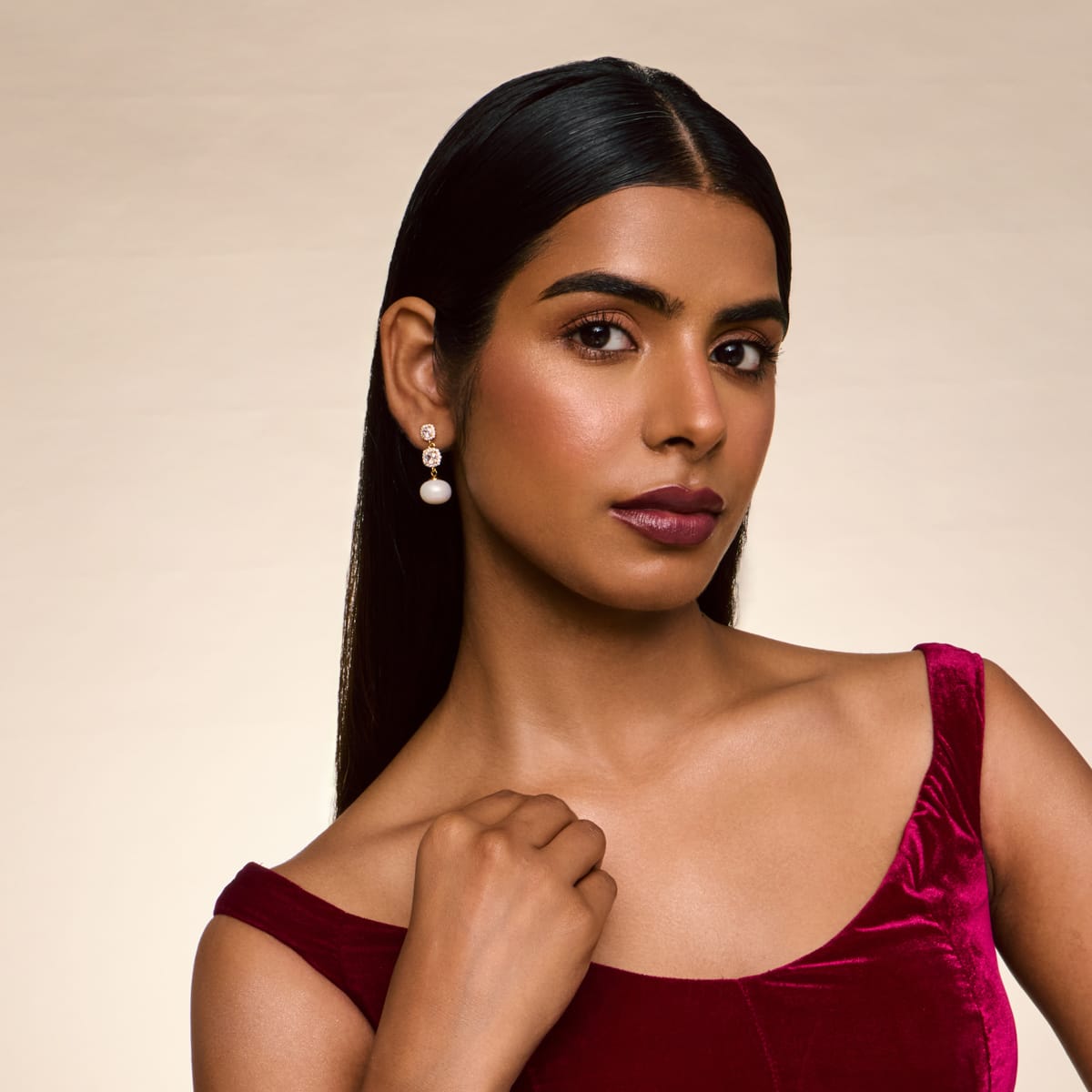 Trendy Zircon Earring Trendy Earring 199977