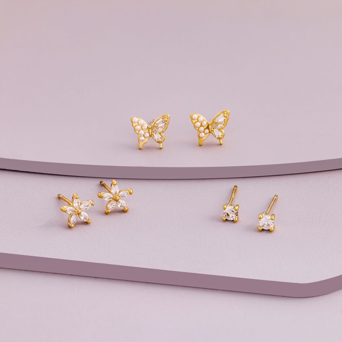 Trendy Zircon Earring Trendy Earring 201584