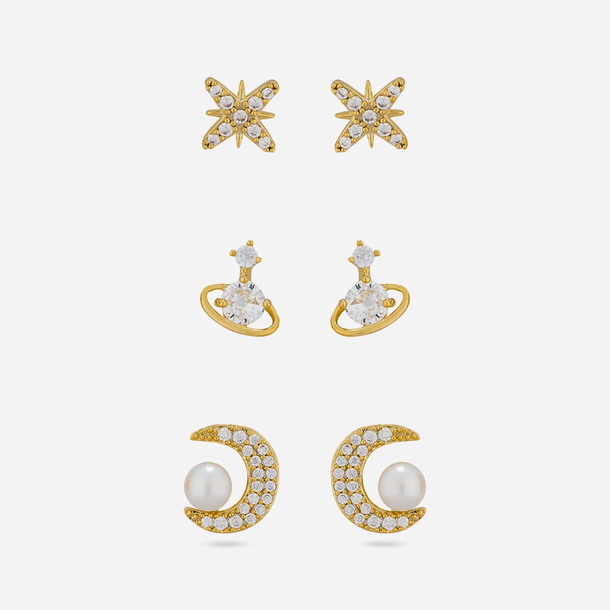 Trendy Zircon Earring Trendy Earring 201585