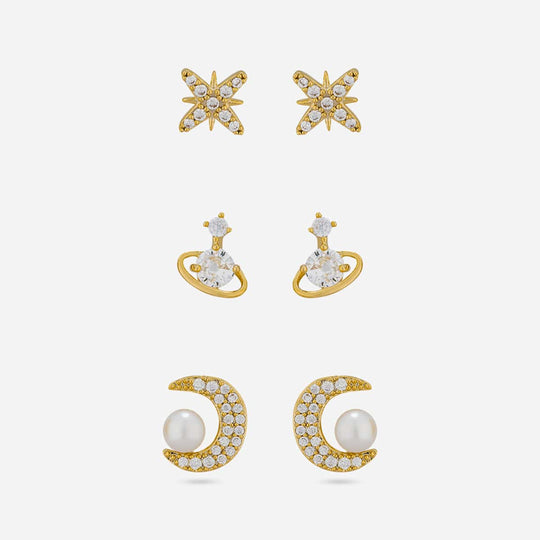 Trendy Zircon Earring Trendy Earring 201585