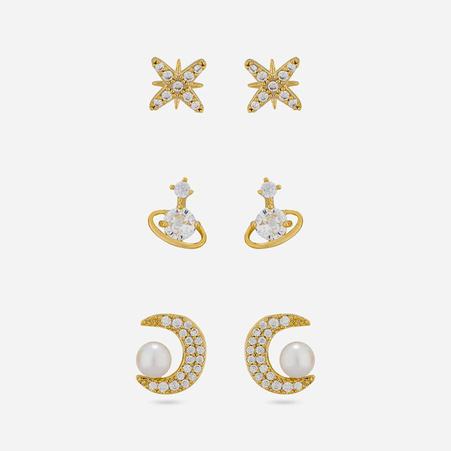 Trendy Zircon Earring Trendy Earring 201585