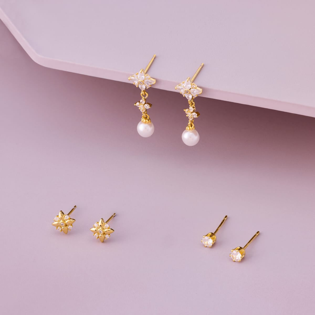 Trendy Zircon Earring Trendy Earring 204416