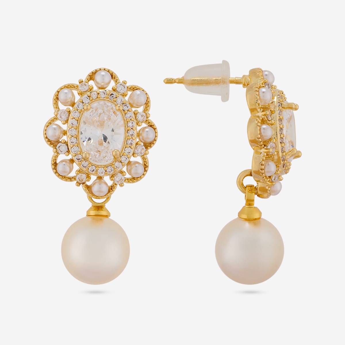 Trendy Zircon Earring Trendy Earring 206276