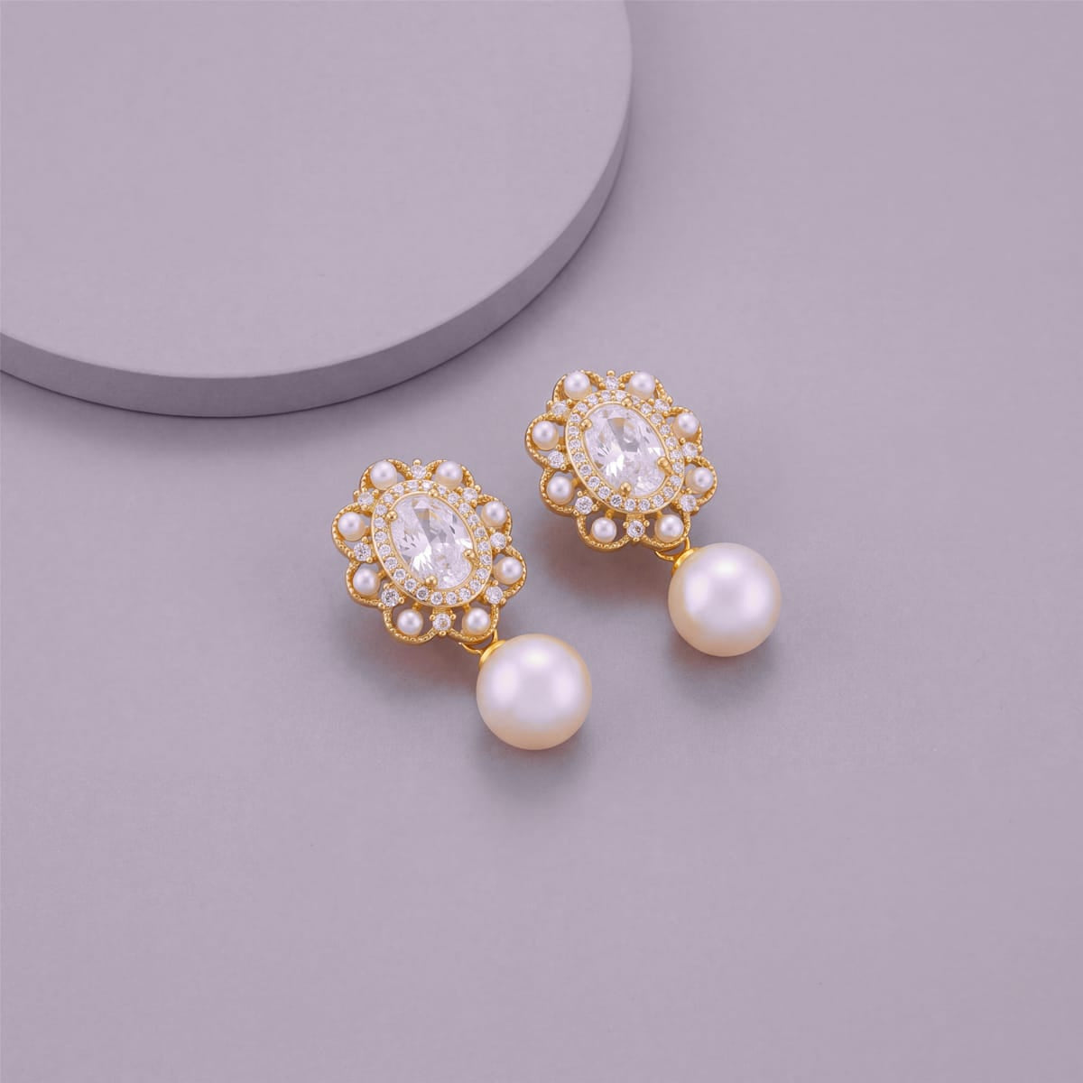 Trendy Zircon Earring Trendy Earring 206276