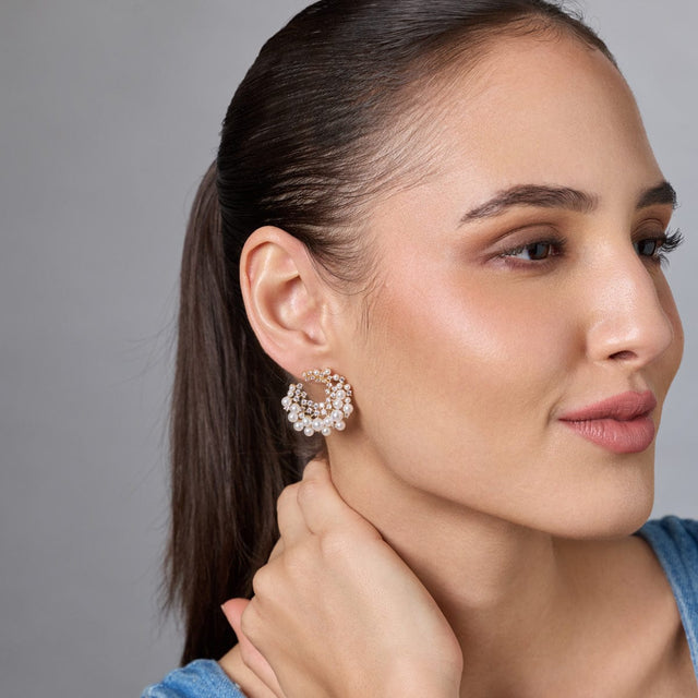 Trendy Zircon Earring Trendy Zircon Earring 189664