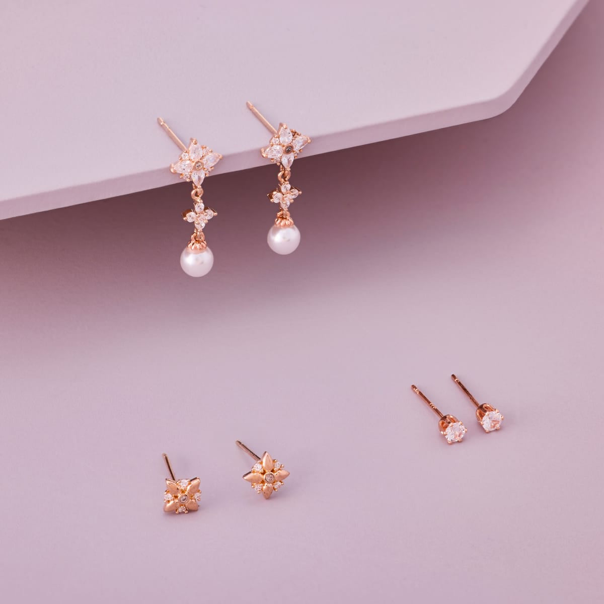 Trendy Zircon Earring Trendy Earring 204416
