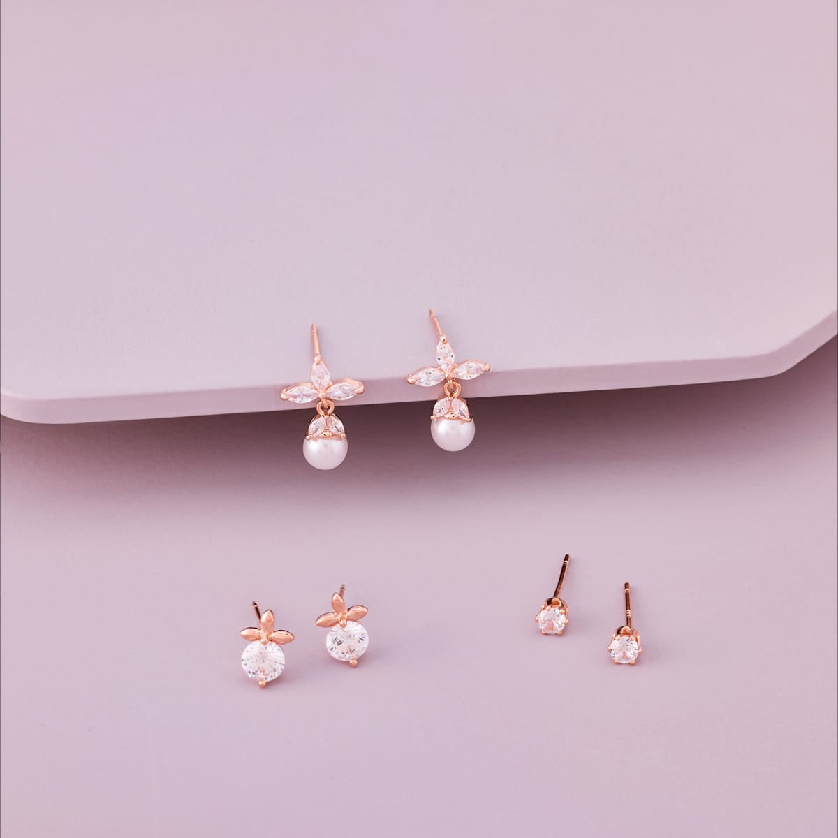 Trendy Zircon Earring Trendy Earring 204419