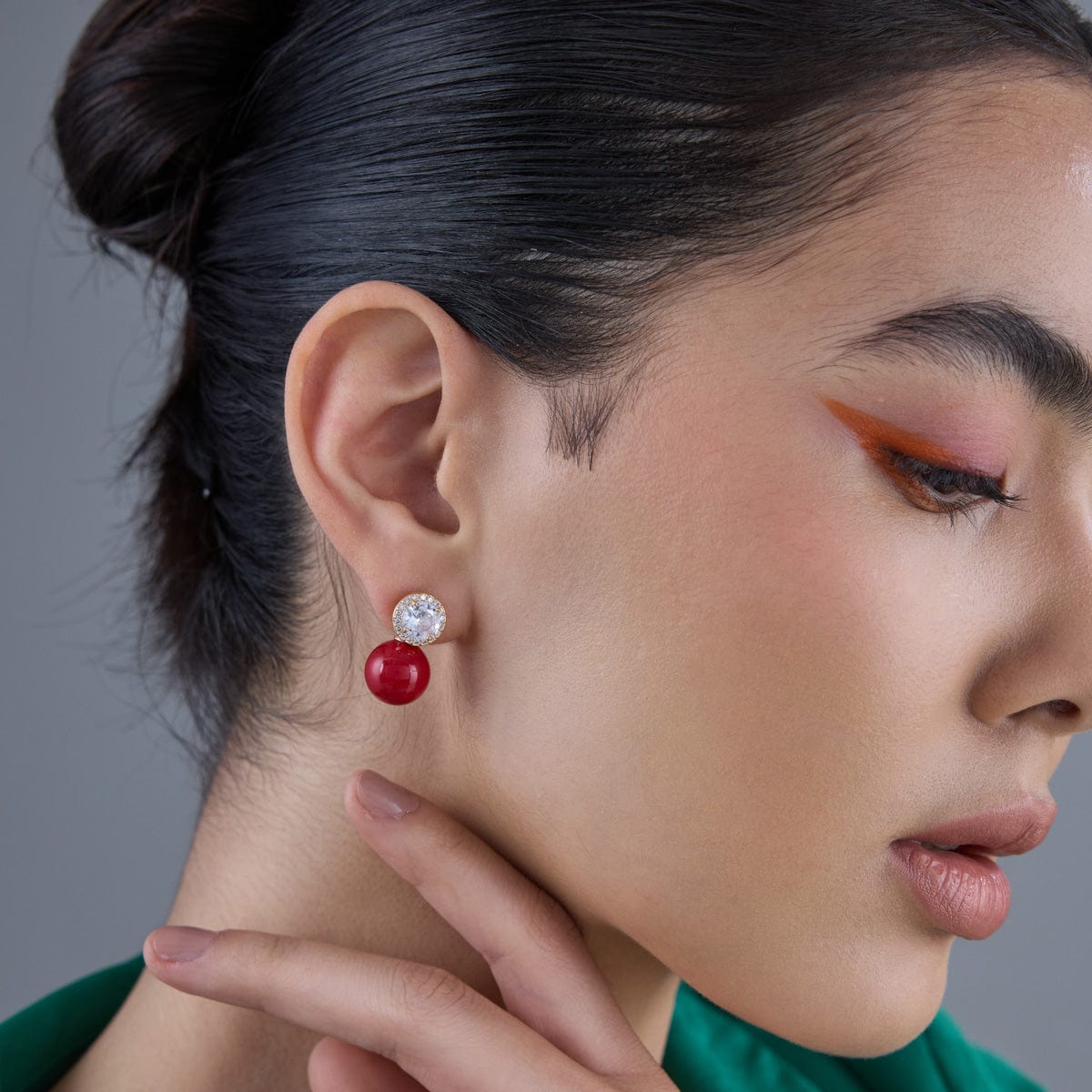 Trendy Zircon Earring Trendy Earring 123222