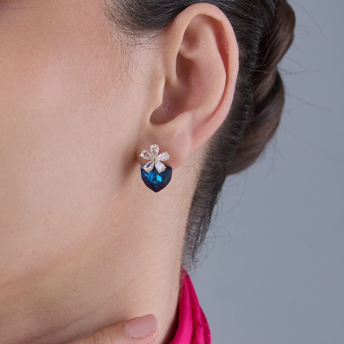 Trendy Zircon Earring Trendy Earring 123563