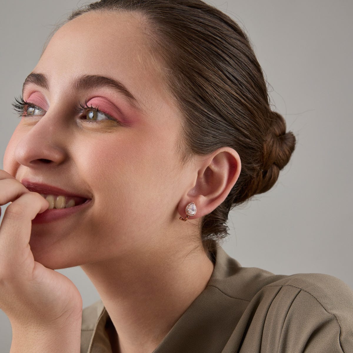 Trendy Zircon Earring Trendy Earring 175180