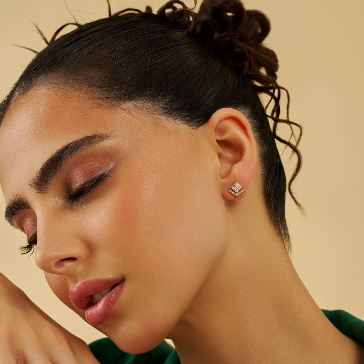 Trendy Zircon Earring Trendy Earring 178897