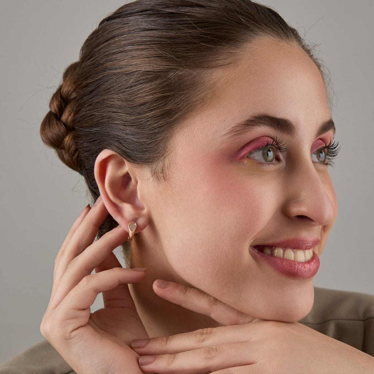 Trendy Zircon Earring Trendy Earring 183803