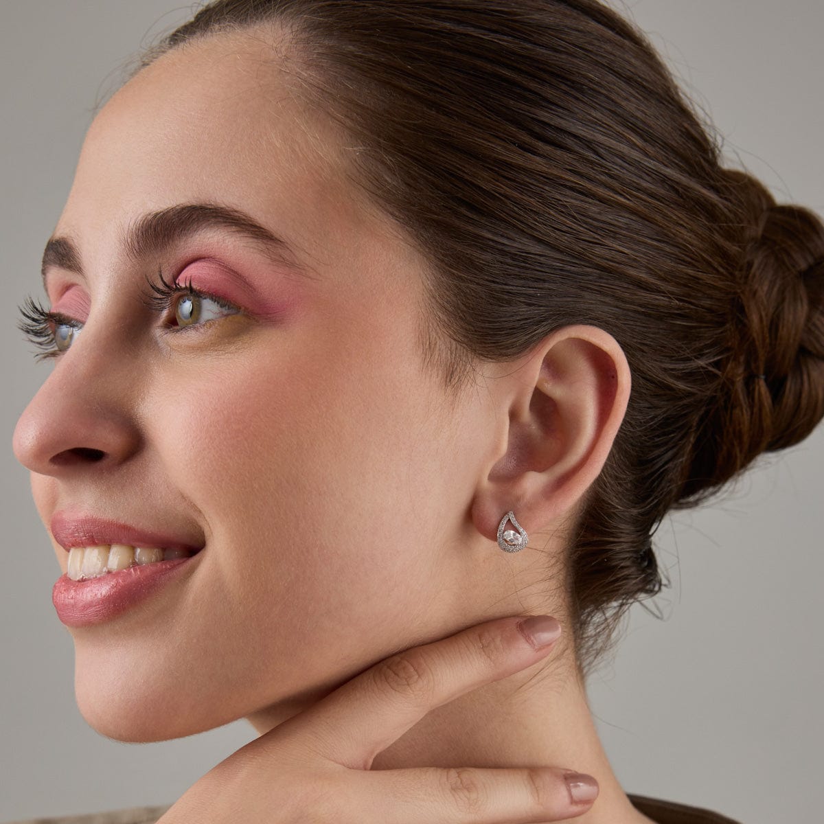 Trendy Zircon Earring Trendy Earring 184010