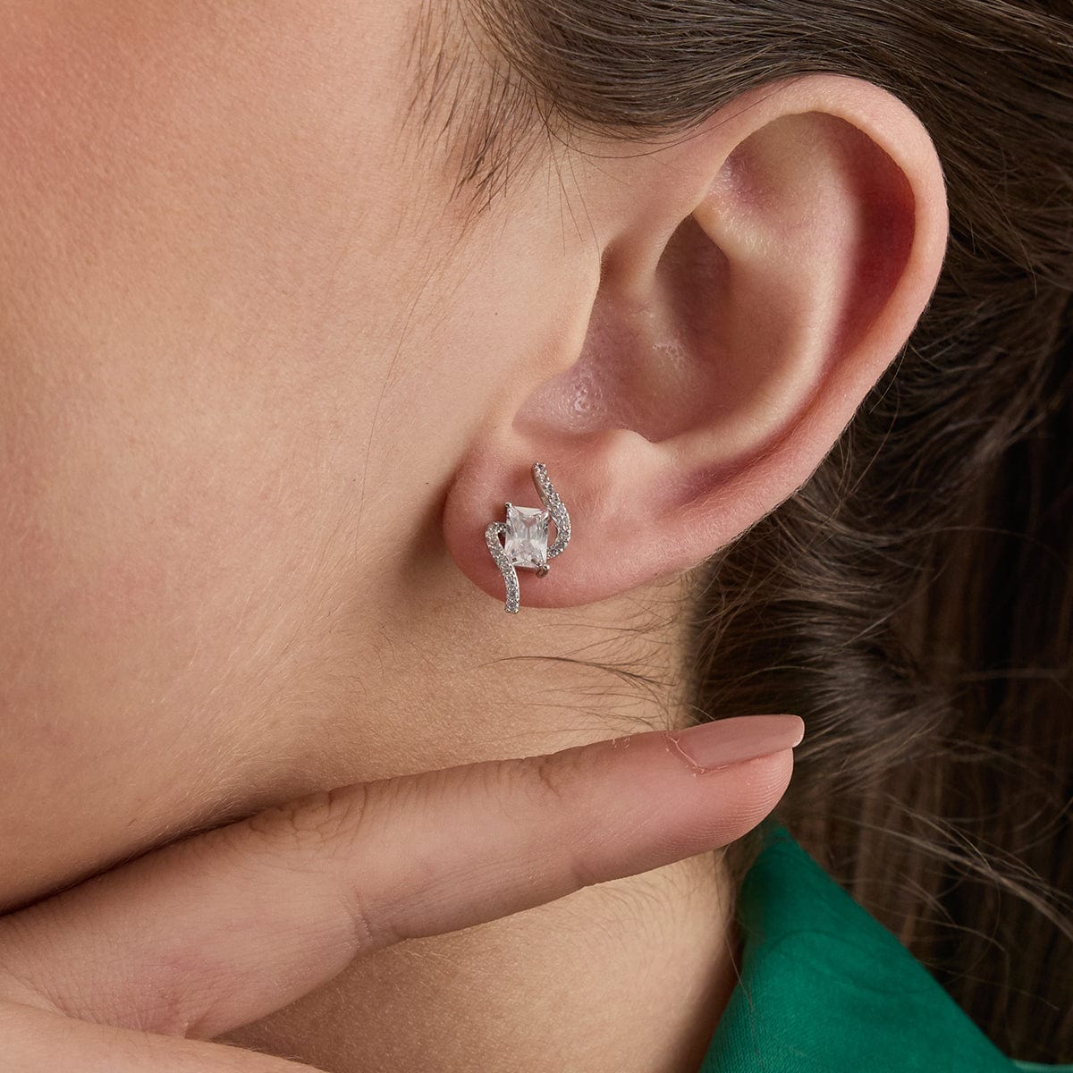 Trendy Zircon Earring Trendy Earring 184025