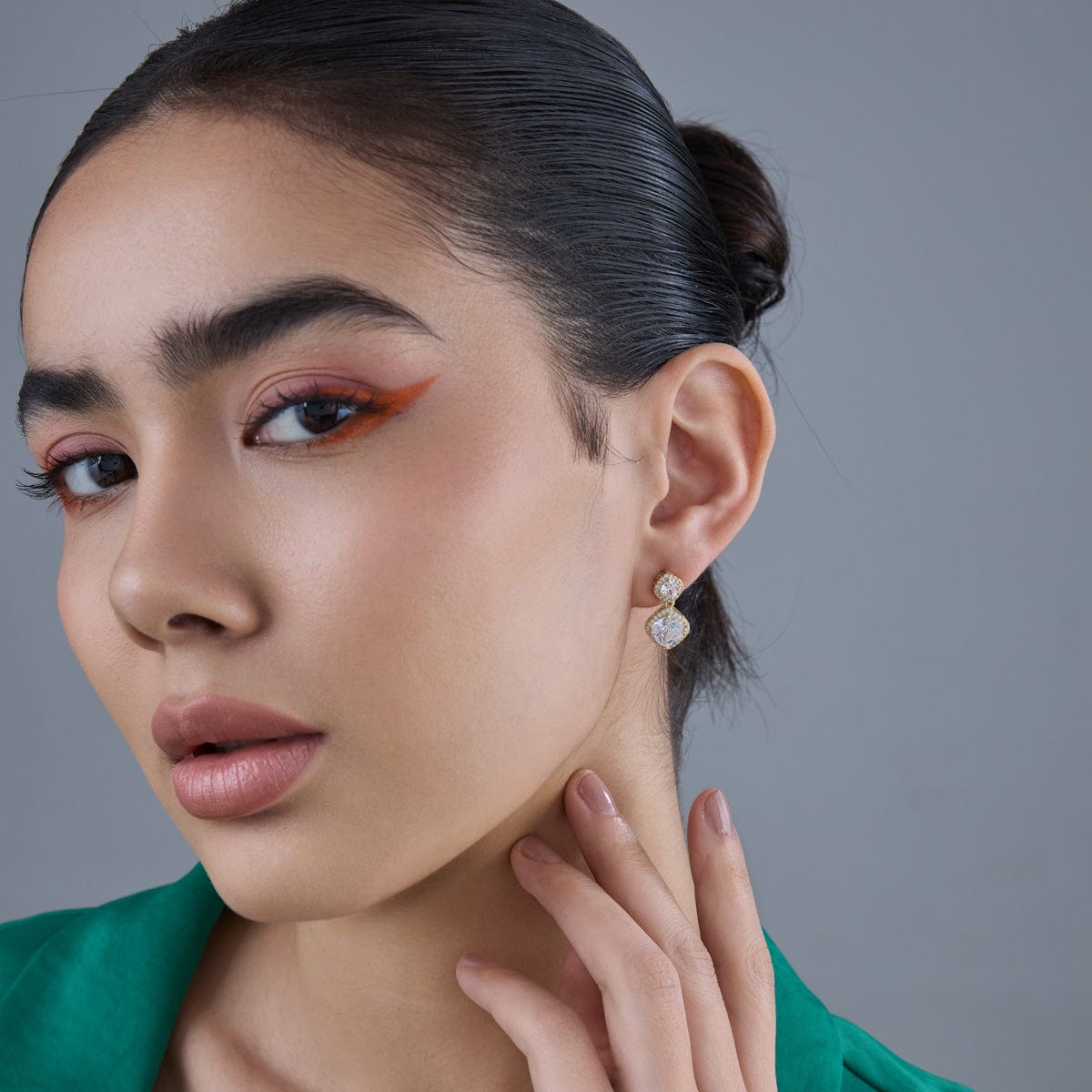 Trendy Zircon Earring Trendy Earring 184254