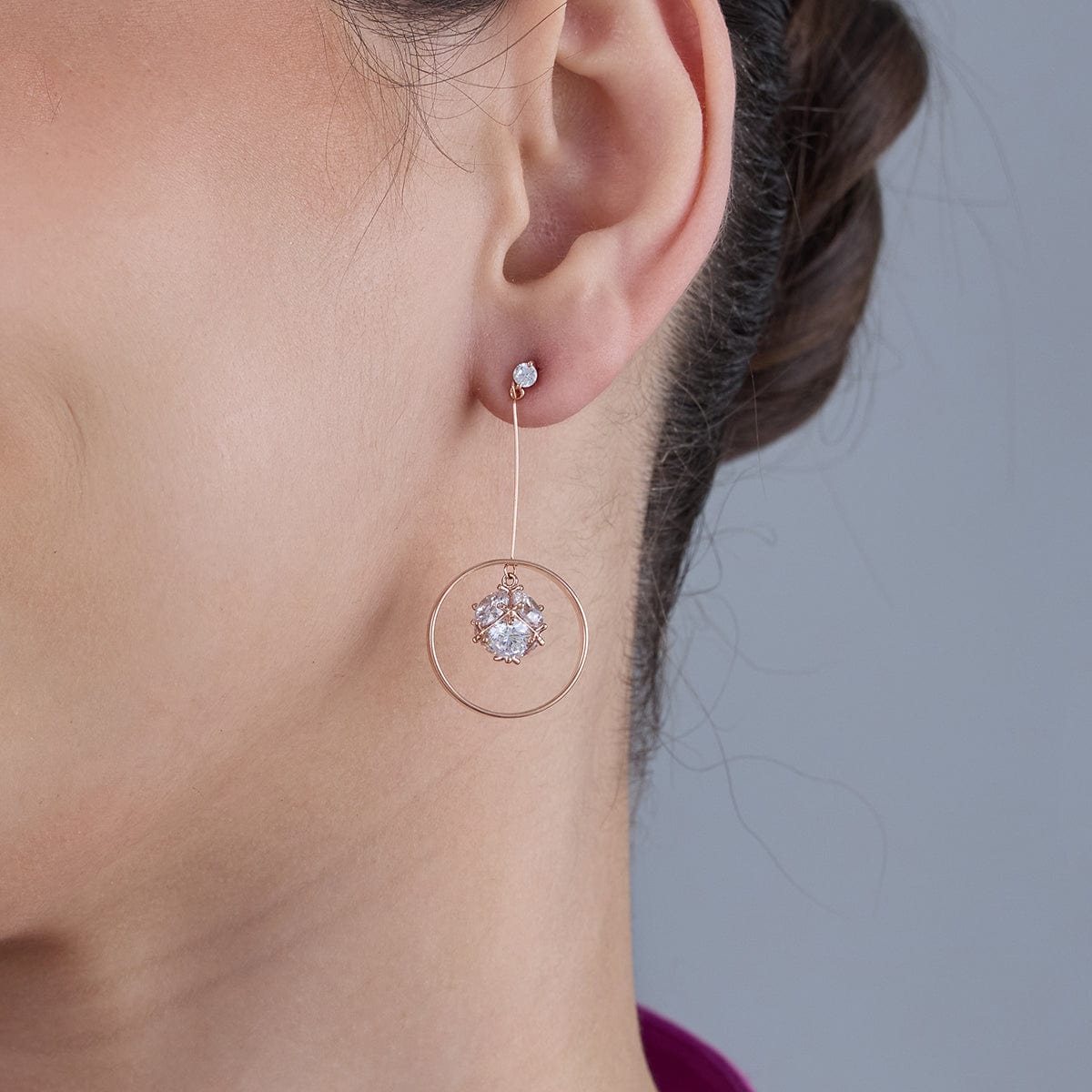 Trendy Zircon Earring Trendy Earring 184341