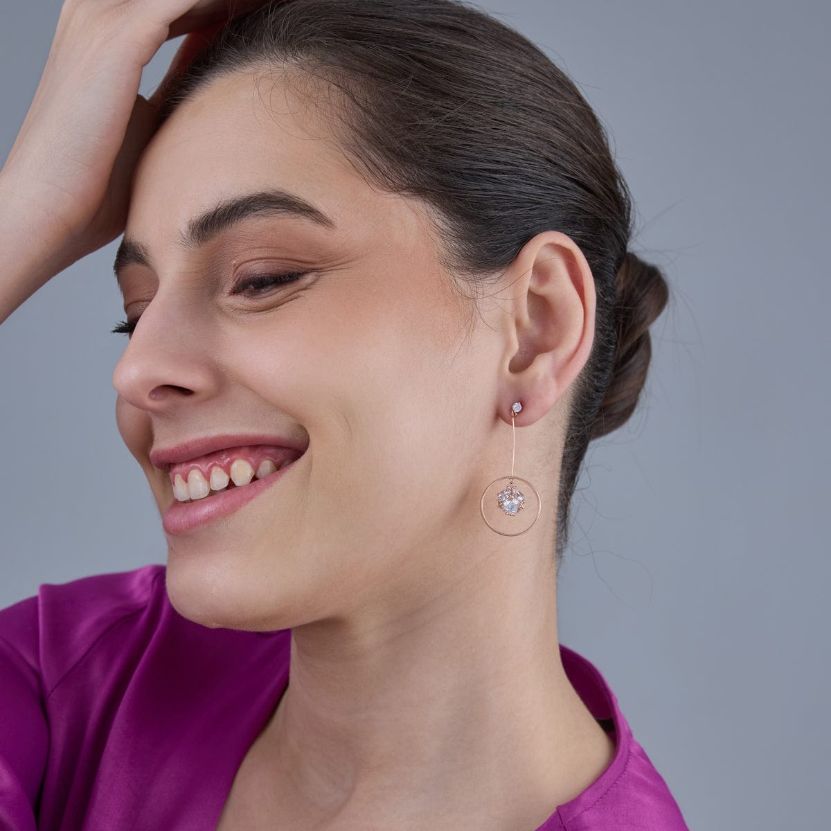 Trendy Zircon Earring Trendy Earring 184341