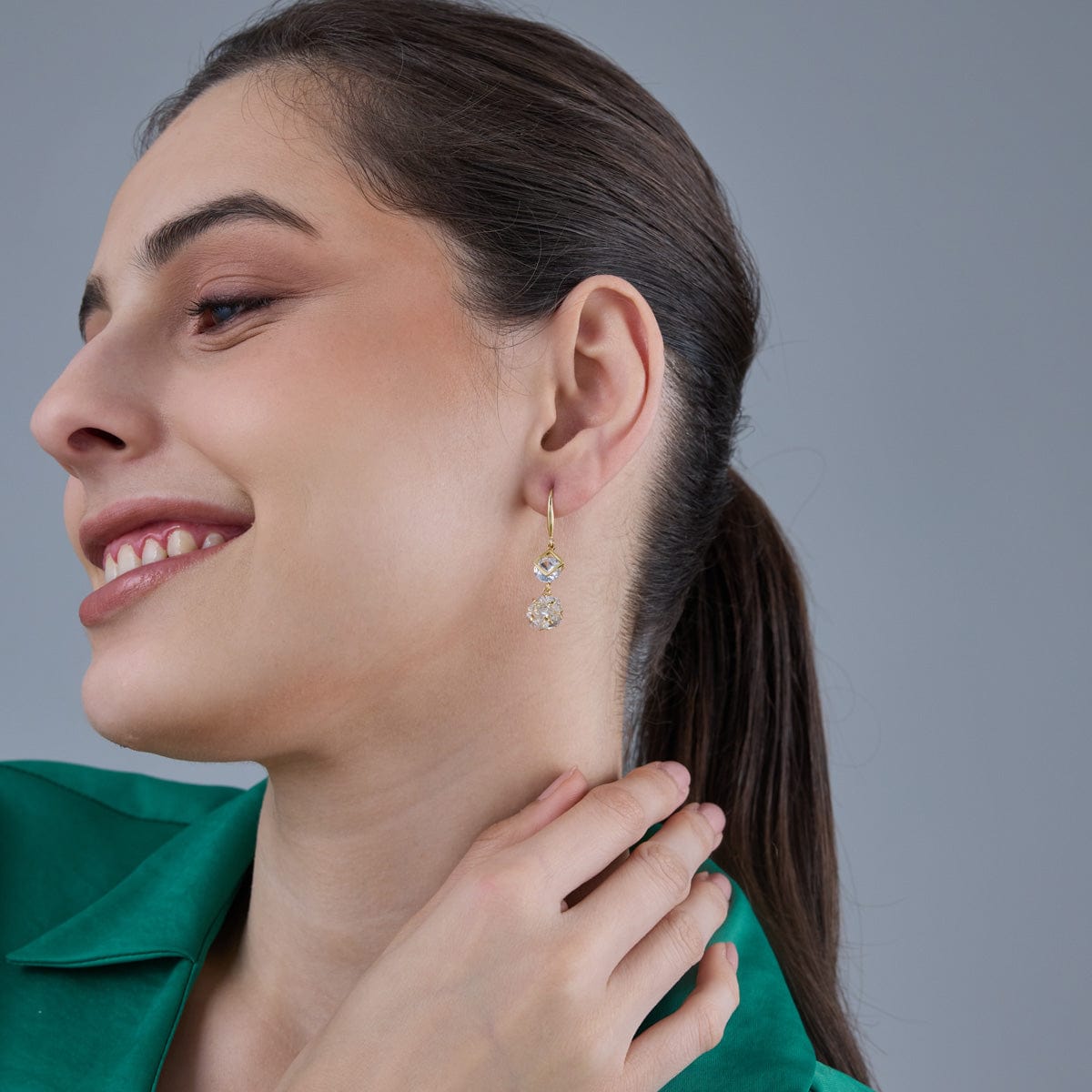 Trendy Zircon Earring Trendy Earring 184358