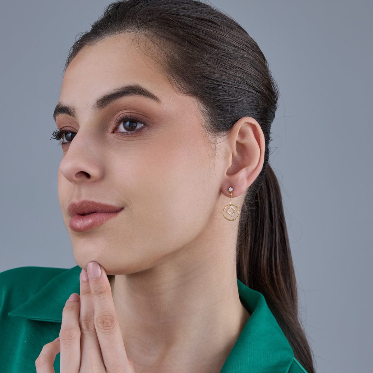 Trendy Zircon Earring Trendy Earring 184377