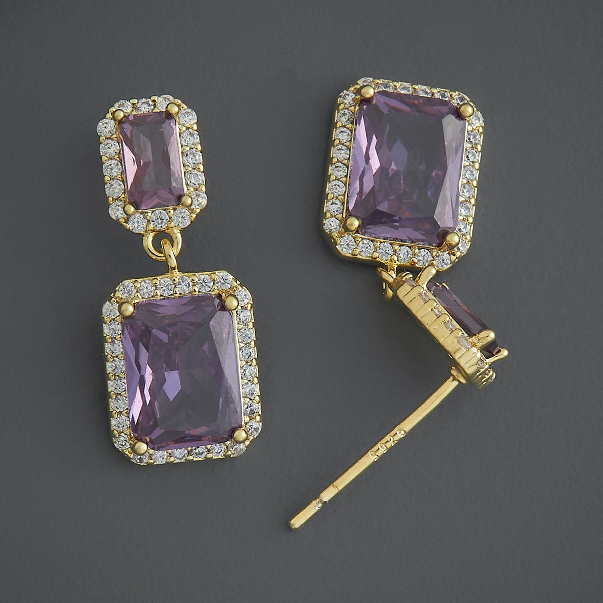 Trendy Zircon Earring Trendy Earring 186022