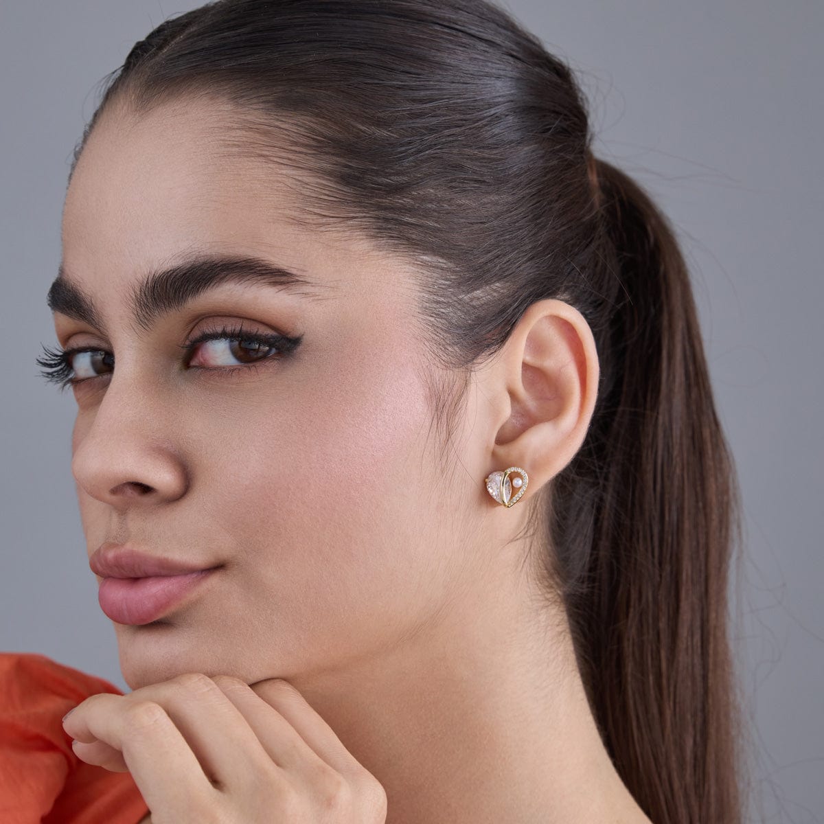 Trendy Zircon Earring Trendy Earring 186130