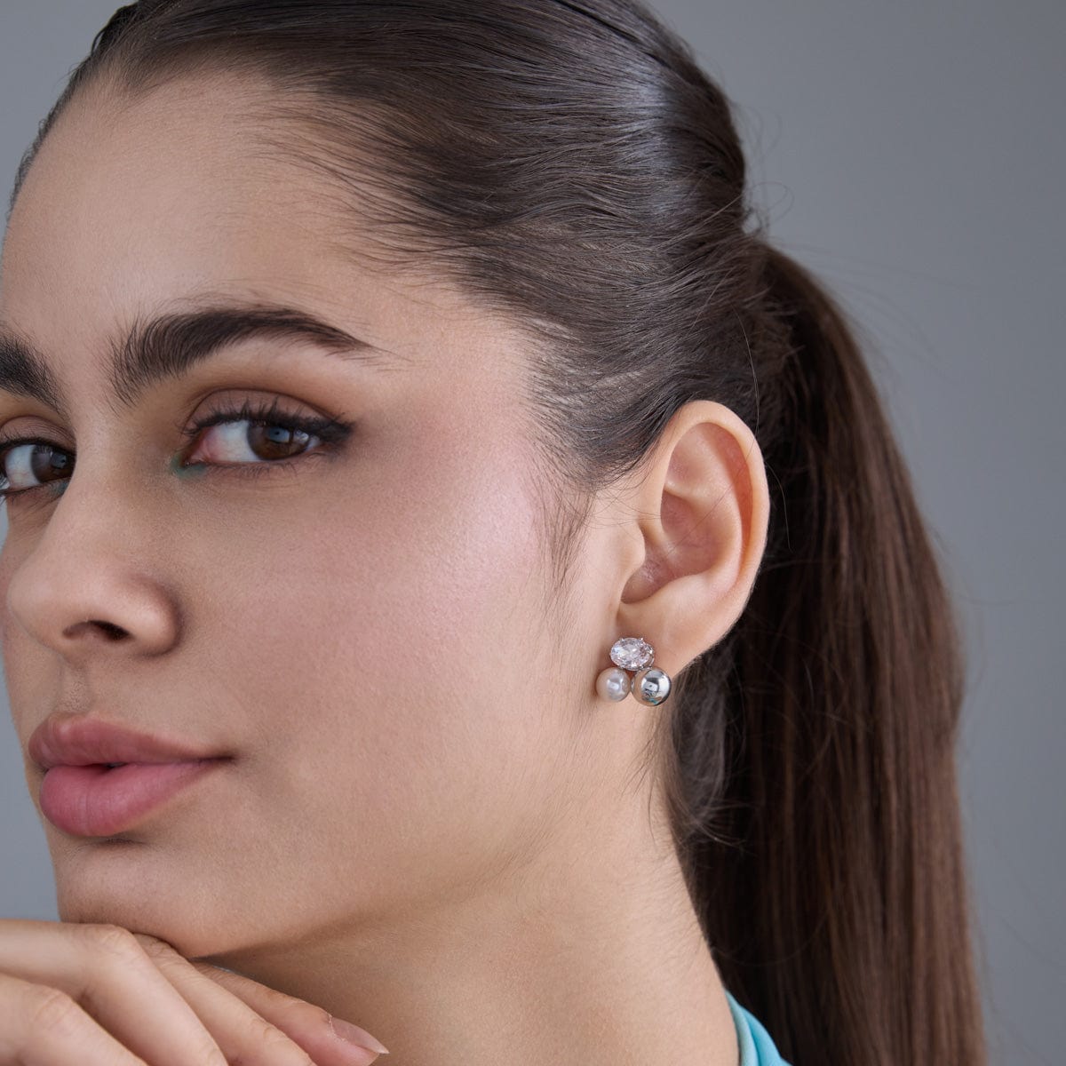 Trendy Zircon Earring Trendy Earring 186135