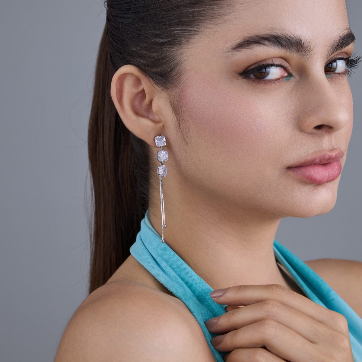 Trendy Zircon Earring Trendy Earring 186154