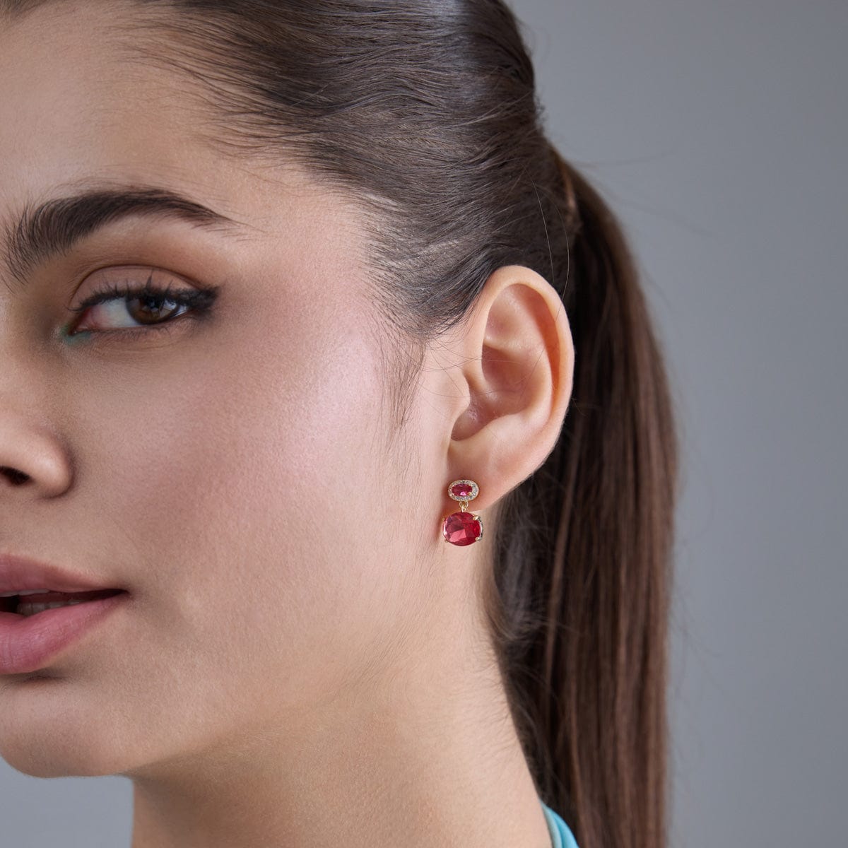 Trendy Zircon Earring Trendy Earring 186187