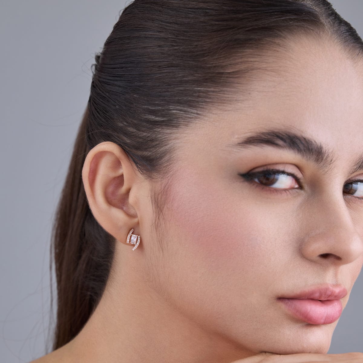 Trendy Zircon Earring Trendy Earring 186270