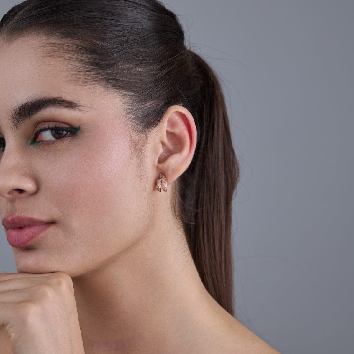 Trendy Zircon Earring Trendy Earring 186276