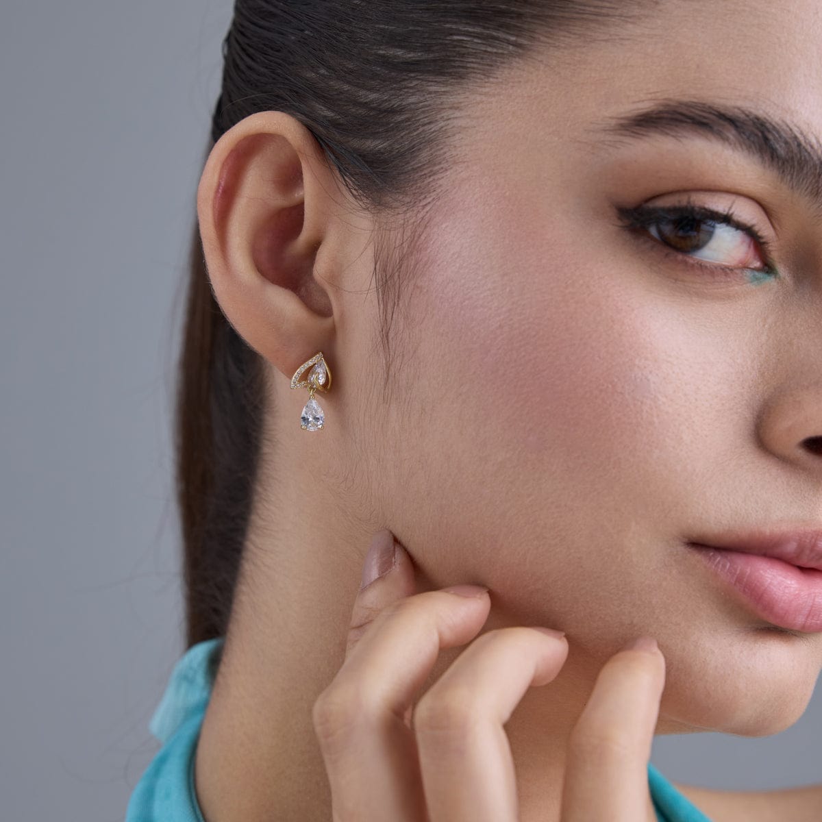 Trendy Zircon Earring Trendy Earring 186285