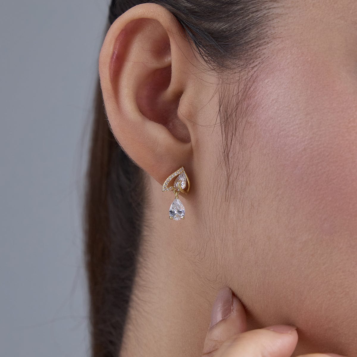 Trendy Zircon Earring Trendy Earring 186285