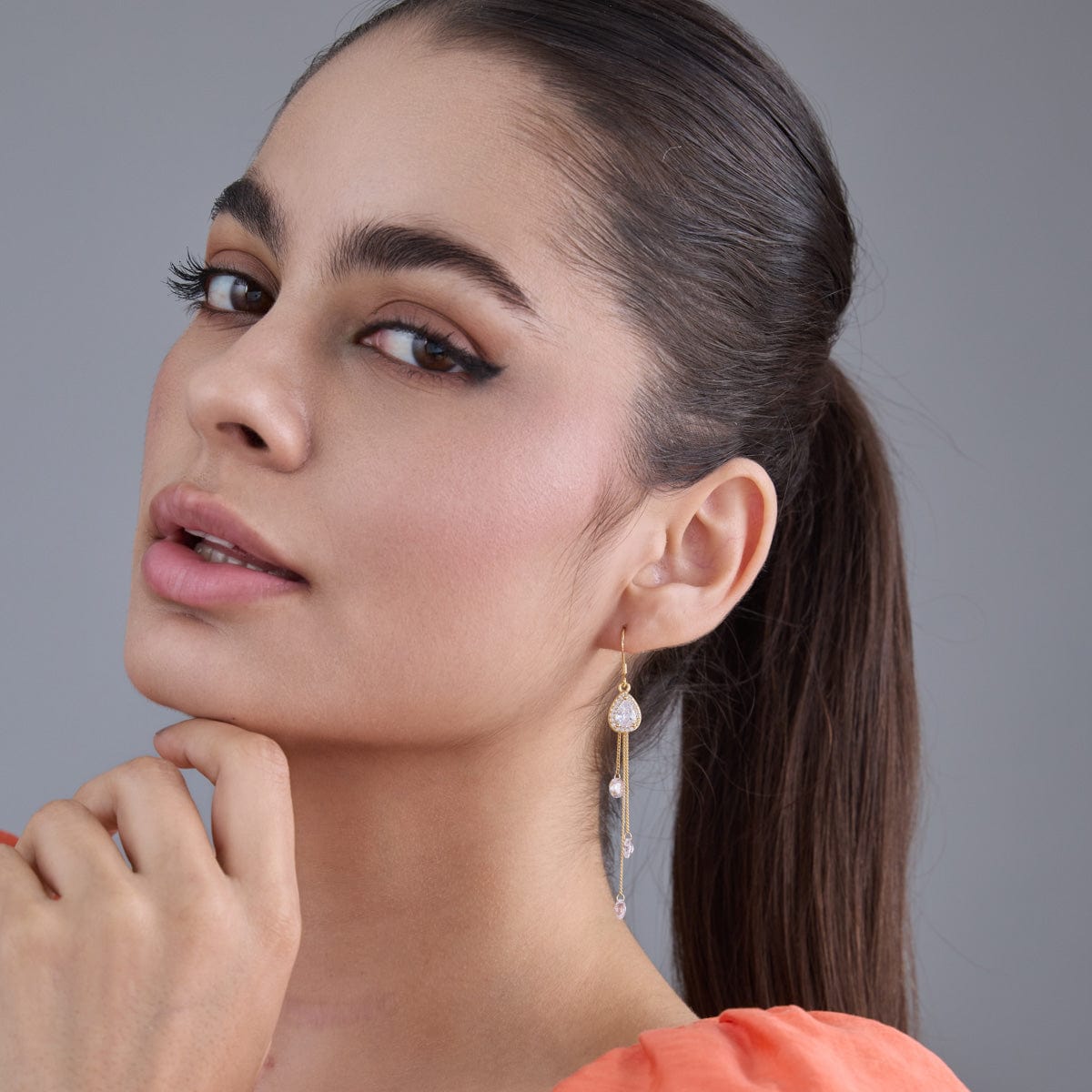 Trendy Zircon Earring Trendy Earring 186425