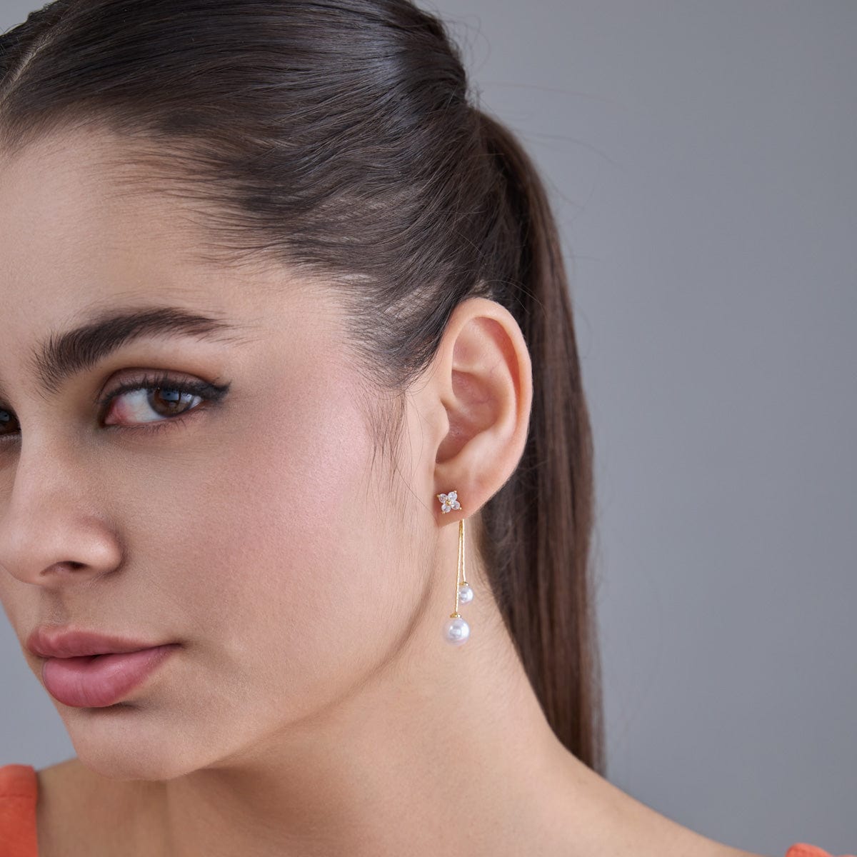 Trendy Zircon Earring Trendy Earring 186431