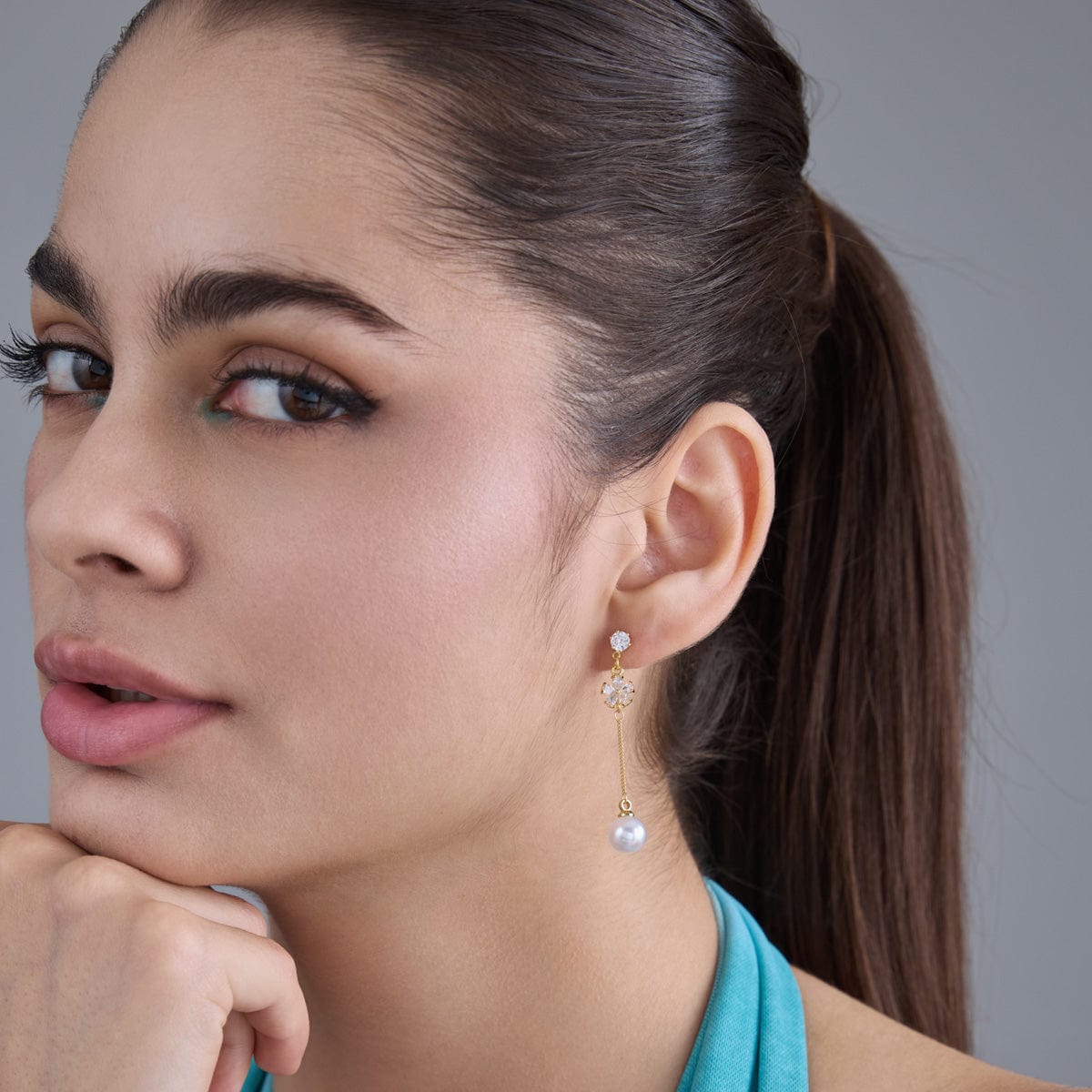 Trendy Zircon Earring Trendy Earring 186438